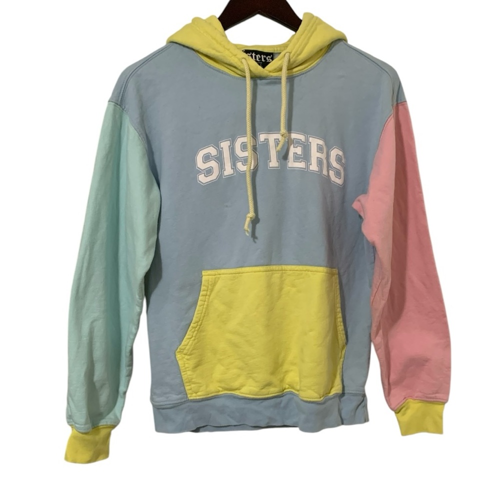 Sisters By Safety Pin Hoodie